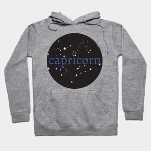 Capricorn Zodiac Star Sign Circle Hoodie